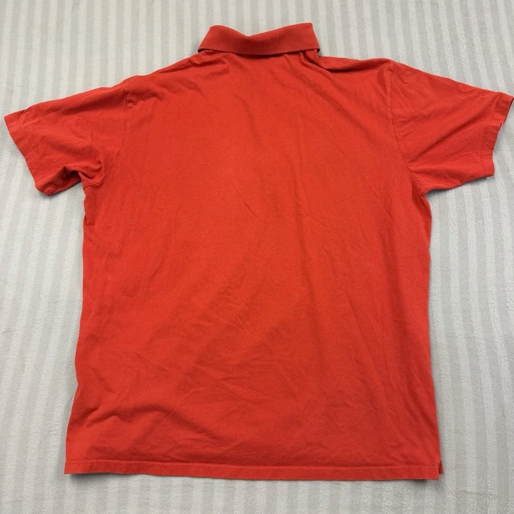 The North Face Shirt Mens XL Red Short Sleeve Tennis Golf Polo